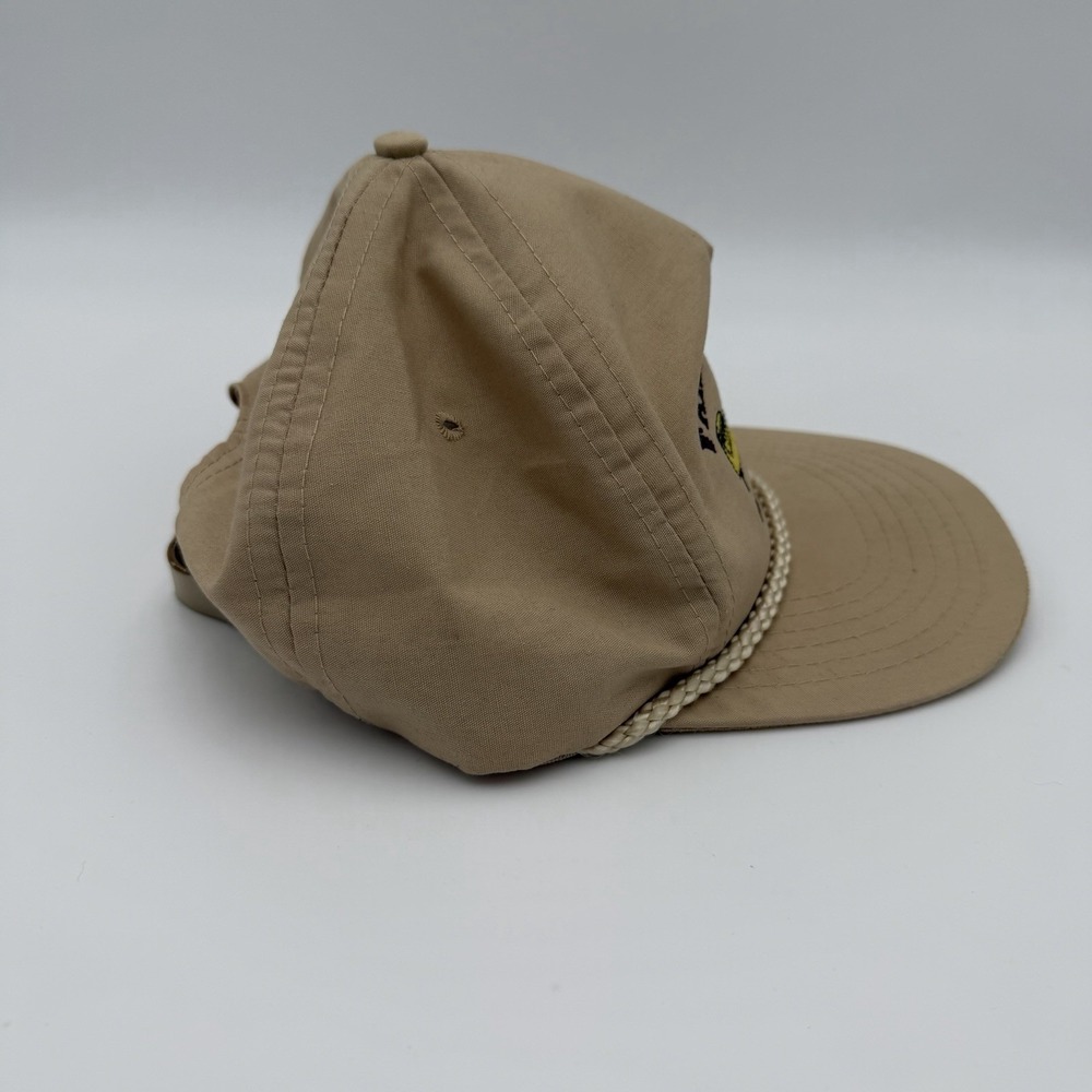 Vintage Farm Air Service Rope Hat Aviation Crop Duster Tallulah LA Cap - Picture 6 of 10